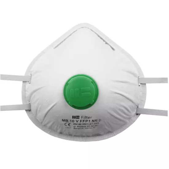 FFP1 respiratorius su vožtuvu MB 10 V