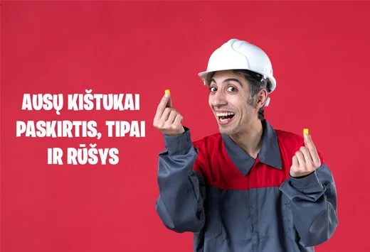 Ausų kištukai - paskirtis, tipai ir rūšys